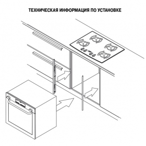 Накладки защитные для встраиваемой техники
